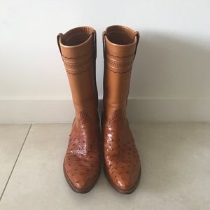 Lucchese 1883 Cowboy Boots Tan